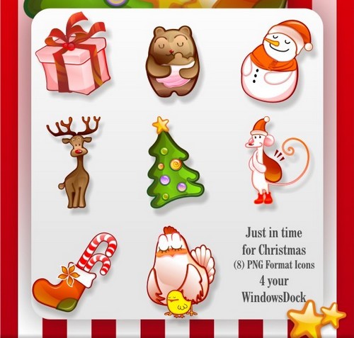 Christmas-Dock-Icons