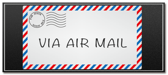 無料 商用利用可 海外からの手紙 Air Mail のイラスト Eps Png Layout50