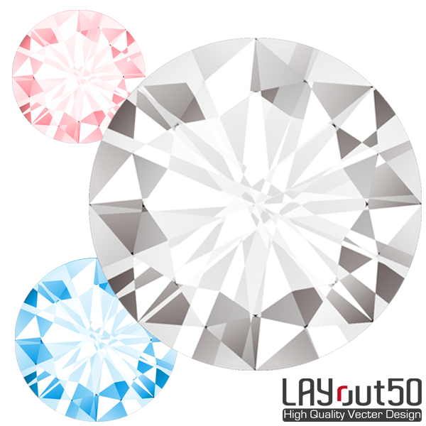 キラキラダイヤモンド素材のサンプル画像