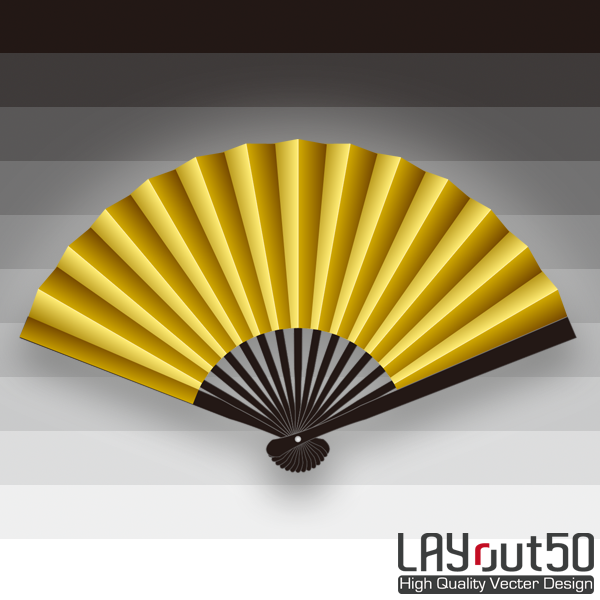 Sample paper fan